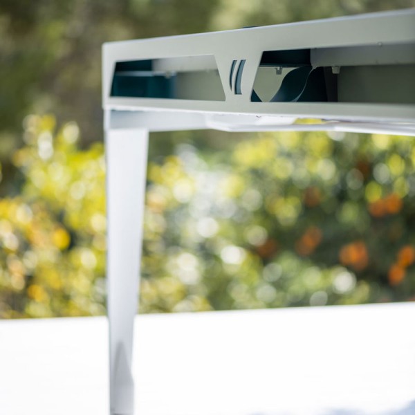 Biljard Hyphen bele barve z light grey podlogo