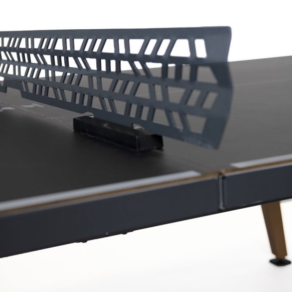 Namizno teniška zunanja miza Cornilleau Play-style Black s črtami - dobava 4 tedne