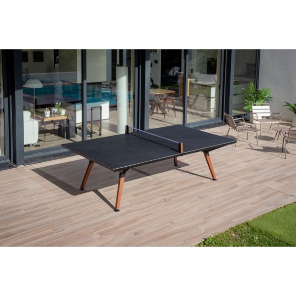 Namizno teniška zunanja miza Cornilleau Play-style Black Dark Stone - dobava 4 tedne