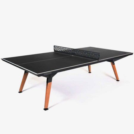 Namizno teniška zunanja miza Cornilleau Play-style Black s črtami - dobava 4 tedne