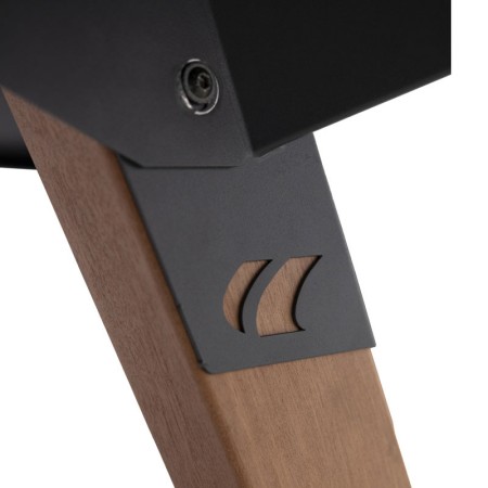 Namizno teniška zunanja miza Cornilleau Play-style Black s črtami - dobava 4 tedne