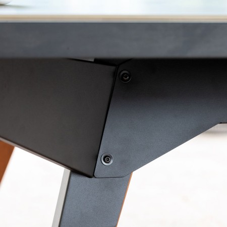 Namizno teniška zunanja miza Cornilleau Play-style Black s črtami - dobava 4 tedne