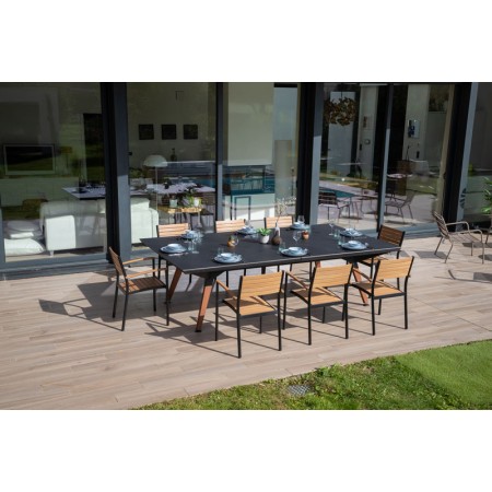 Namizno teniška zunanja miza Cornilleau Play-style Black Dark Stone - dobava 4 tedne