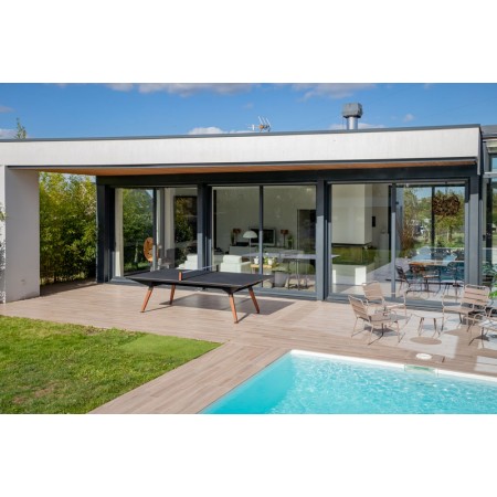 Namizno teniška zunanja miza Cornilleau Play-style Black Dark Stone - dobava 4 tedne