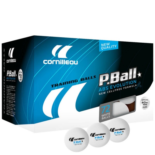 Plastične žogice Cornilleau P-BALL ABS Evolution x72 