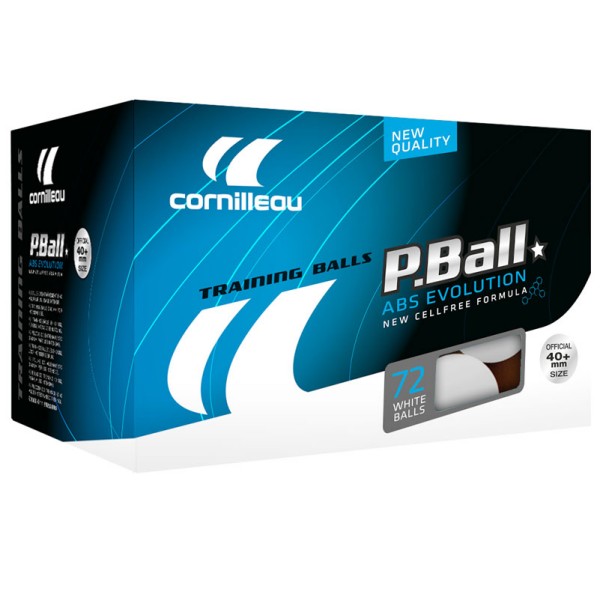 Plastične žogice Cornilleau P-BALL ABS Evolution x72 