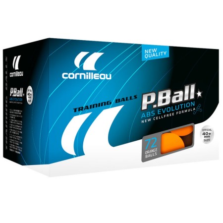 Plastične žogice Cornilleau P-BALL ABS Evolution x72 