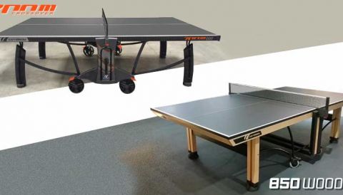 New models : 700 M Crossover & 850 WOOD ITTF